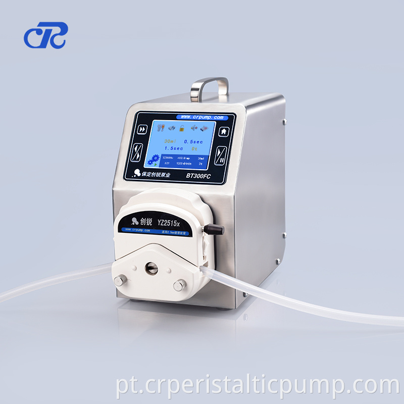 Dispensing peristaltic pump